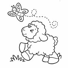 Top free printable sheep coloring pages online