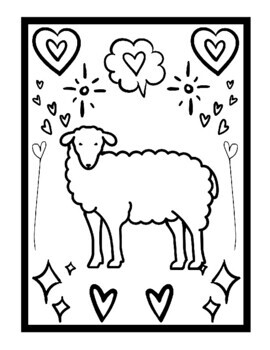 Sheep coloring pages for kids coloring sheets pdf eid sheep printable pages