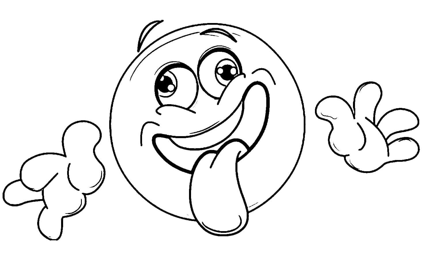 Emoji coloring pages