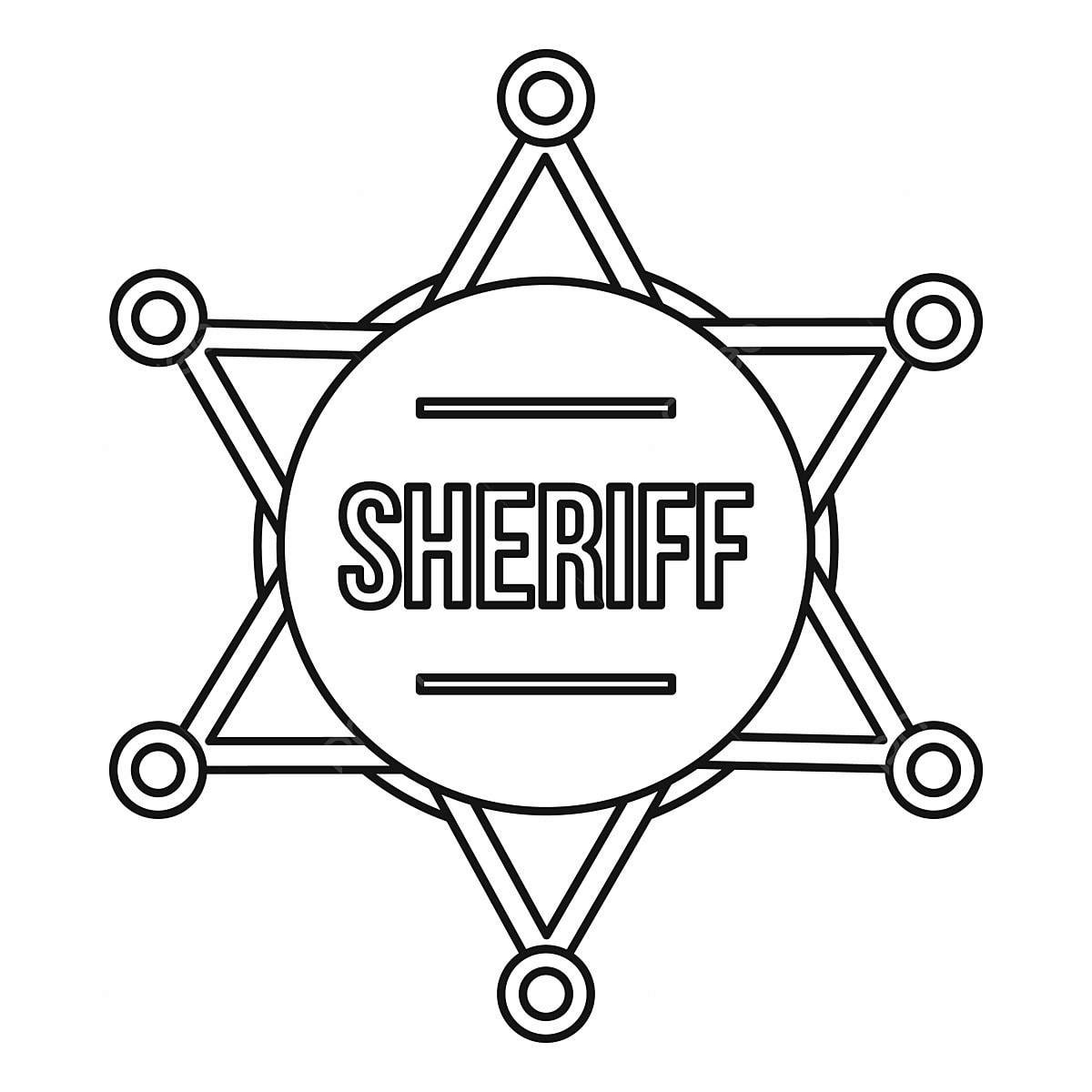 Sheriff badge clipart images free download png transparent background