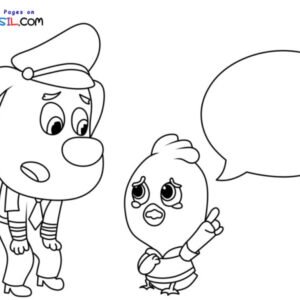 Sheriff labrador coloring pages printable for free download