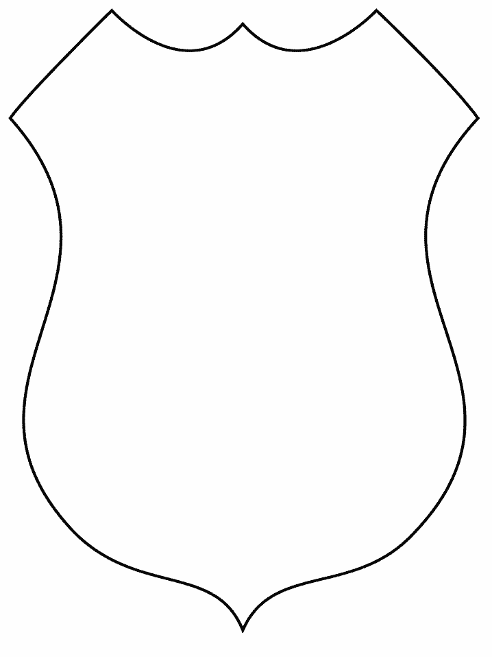 Free printable sheriff badge template