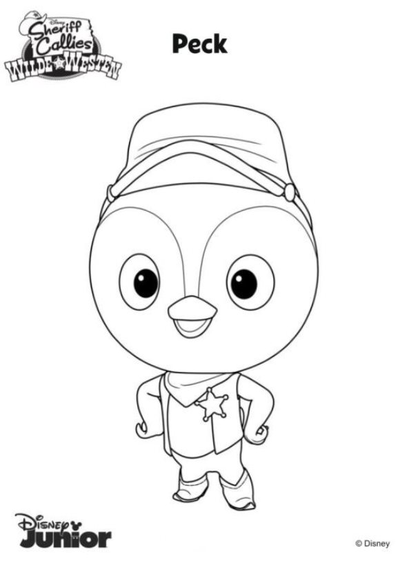 Sheriff callie coloring pages