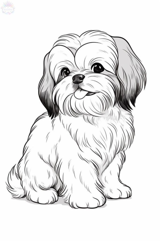 Dog coloring pages