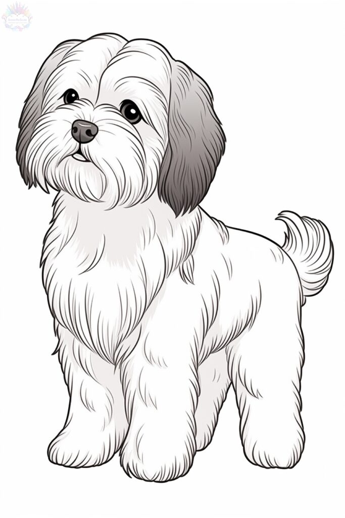 Dog coloring pages