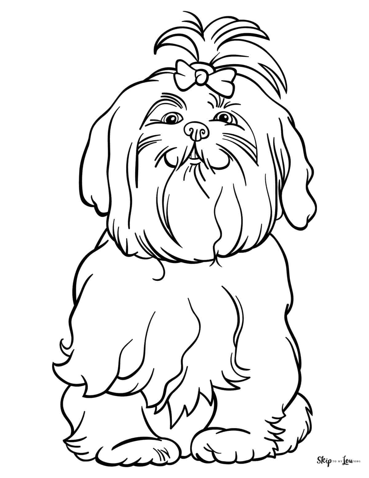 The best free dog coloring pages skip to my lou