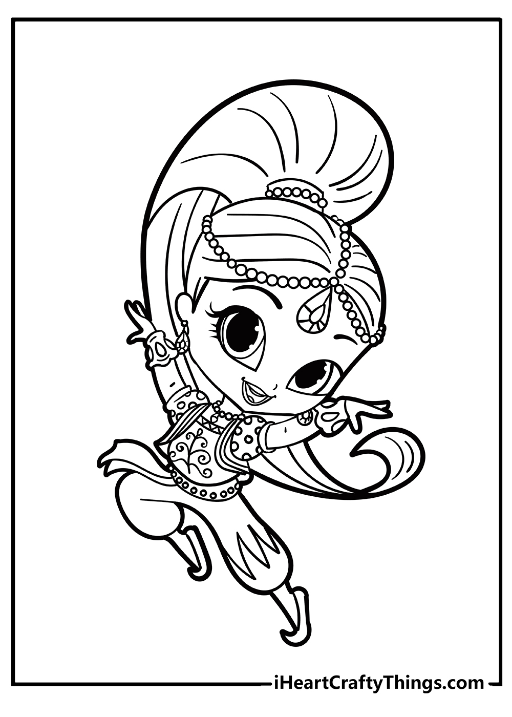 Shimmer and shine coloring pages free printables