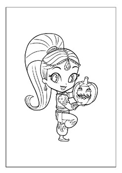 Printable shimmer and shine coloring pages for kids creative exploration