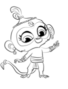 Shimmer and shine coloring pages free coloring pages