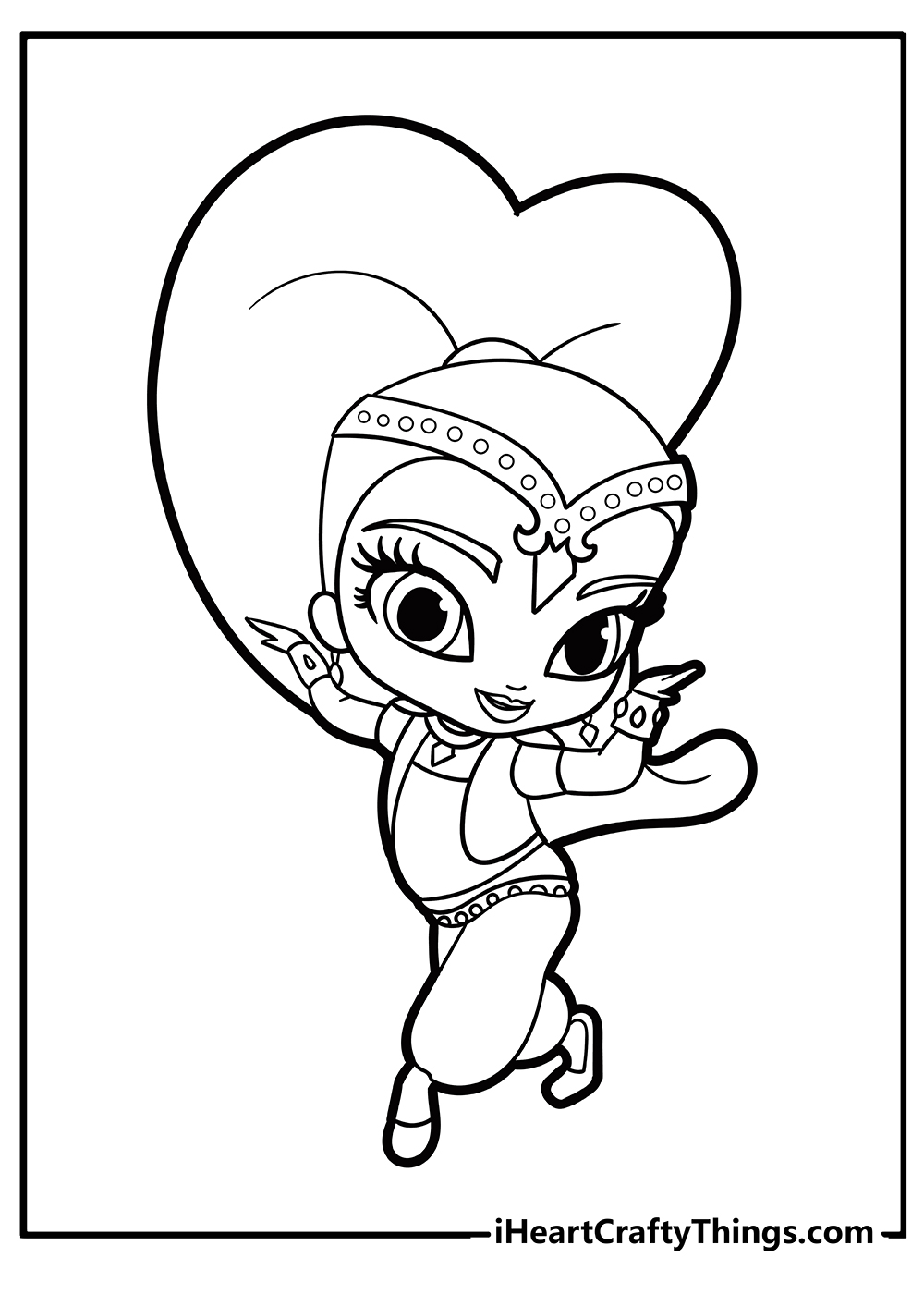 Shimmer and shine coloring pages free printables