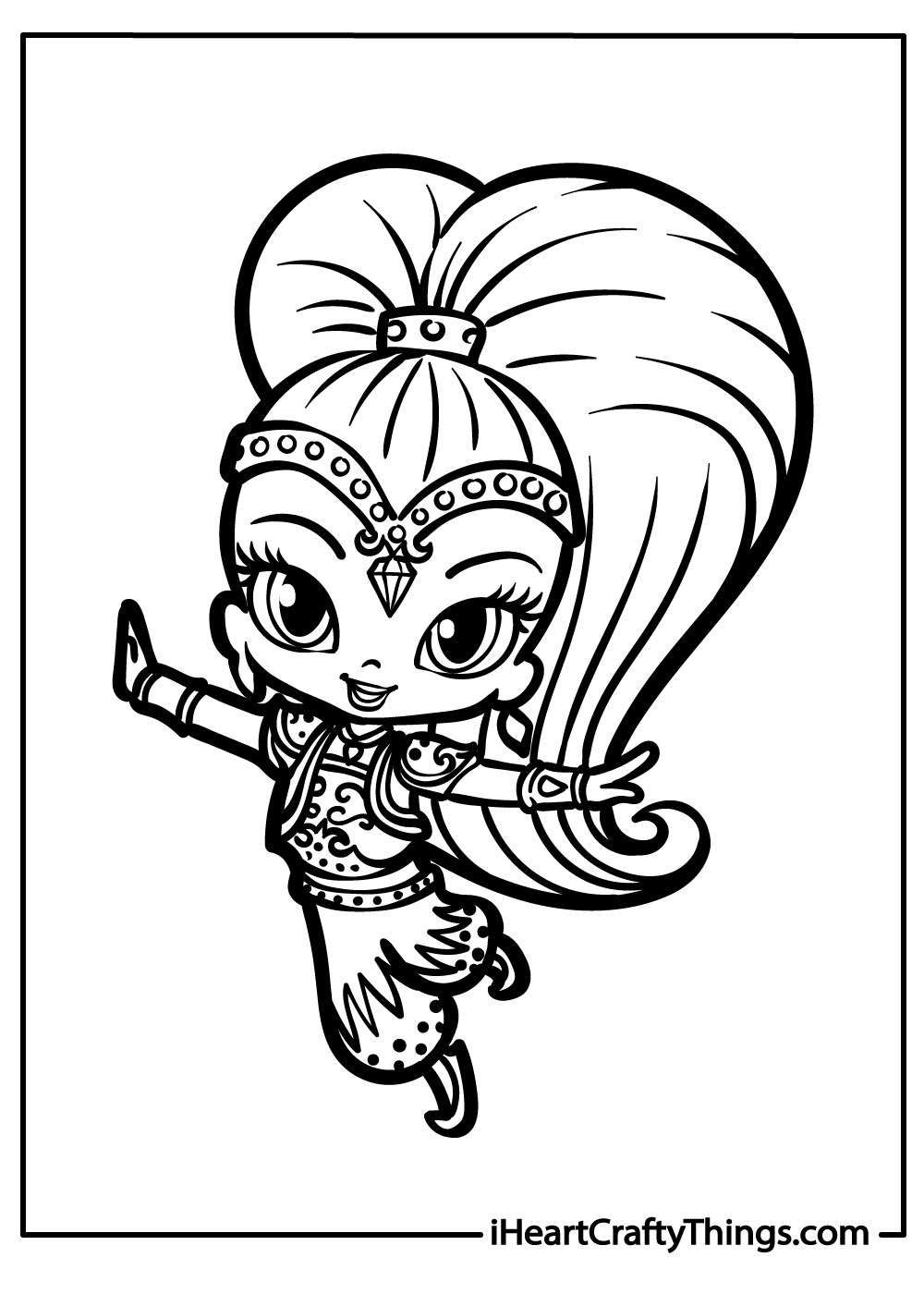 Shimmer and shine coloring pages free printables