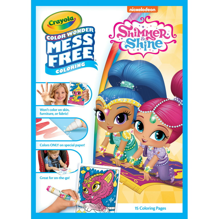 Crayola shimmer and shine mini mess