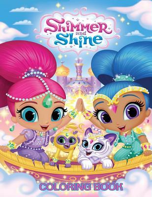 Shimmer and shine coloring book coloring book for kids and adults with fun easy and relaxing coloring pages by nick onopko