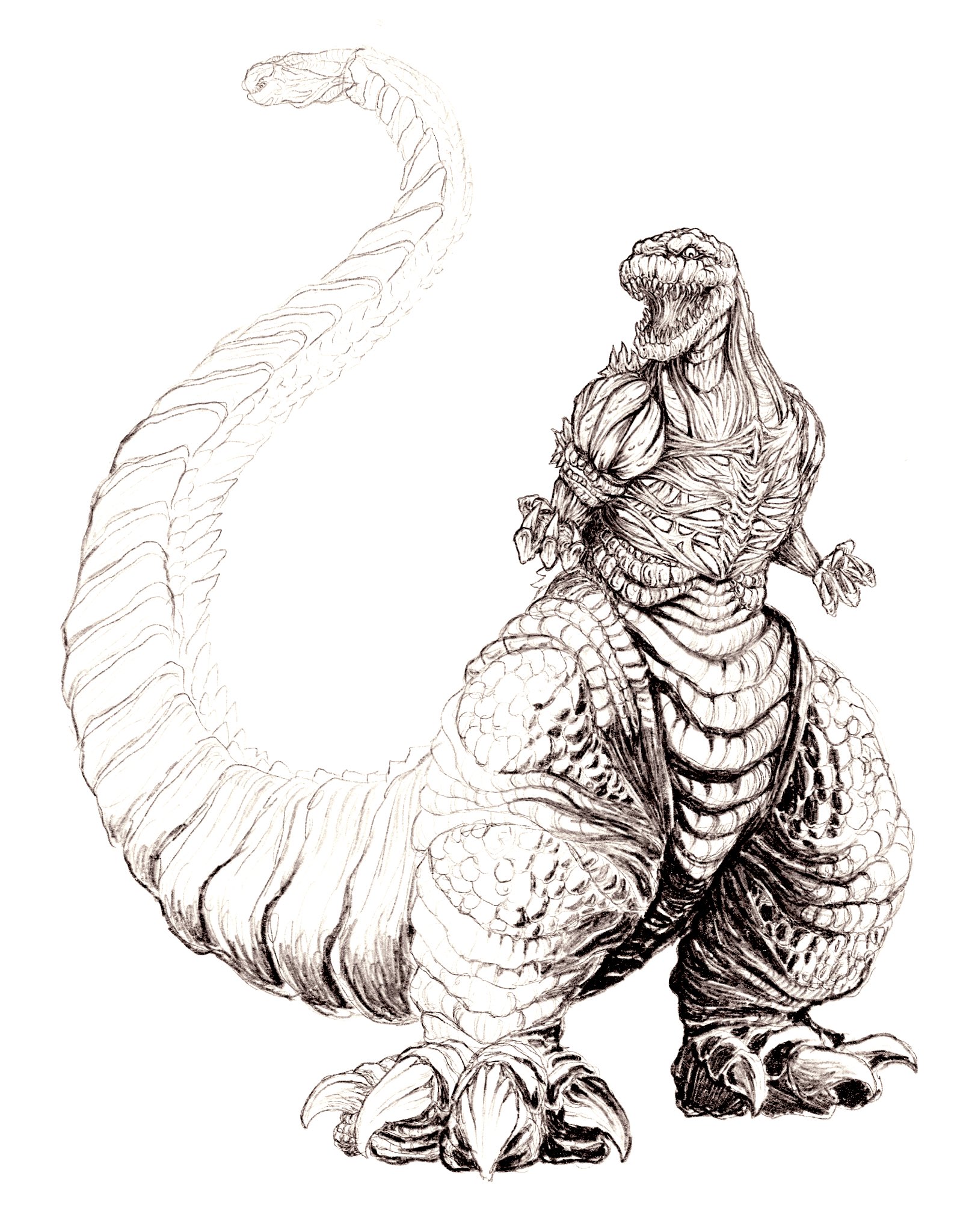 Thomartz october ms open on x shin godzilla piece i got something good cooking up shingodzilla godzillaresurgence godzilla gojira kaiju reiwa fanartfriday dinosaurs httpstcoennogprsu x