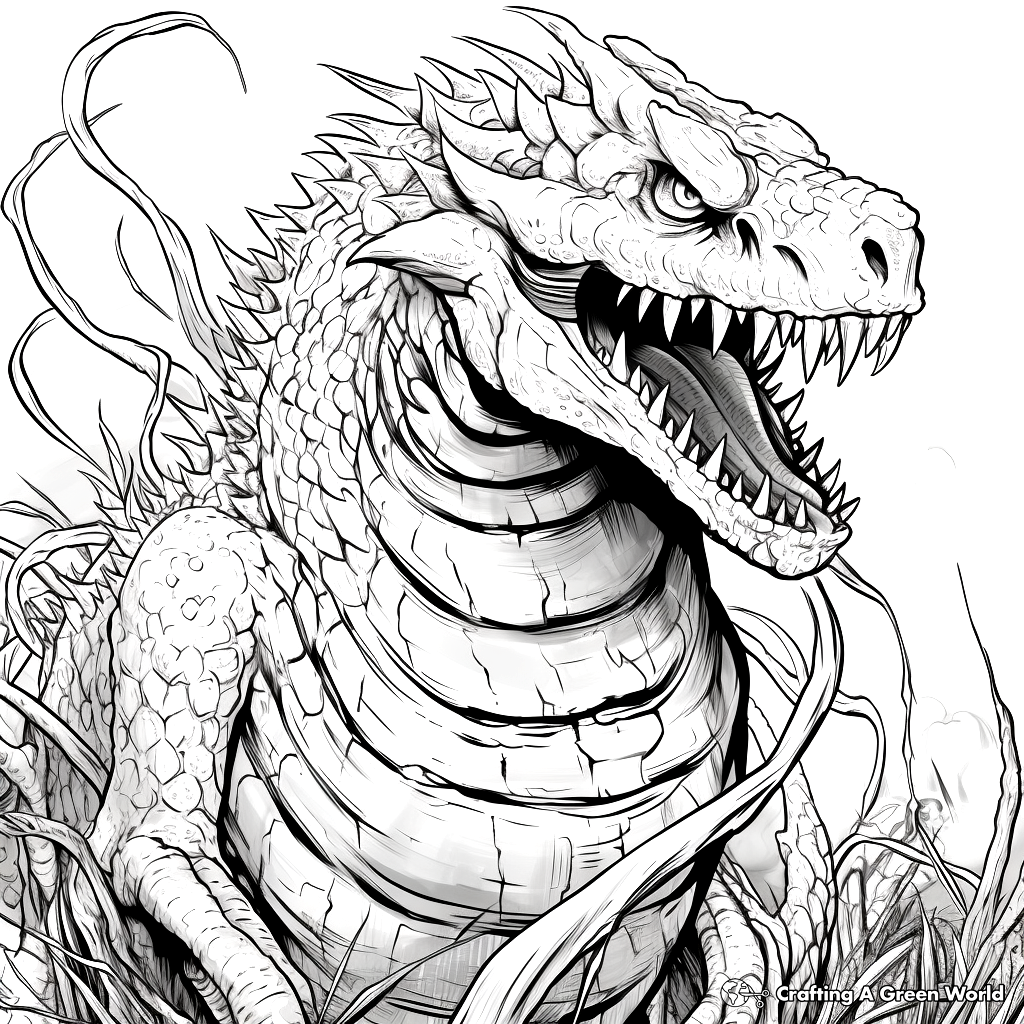 Godzilla coloring pages