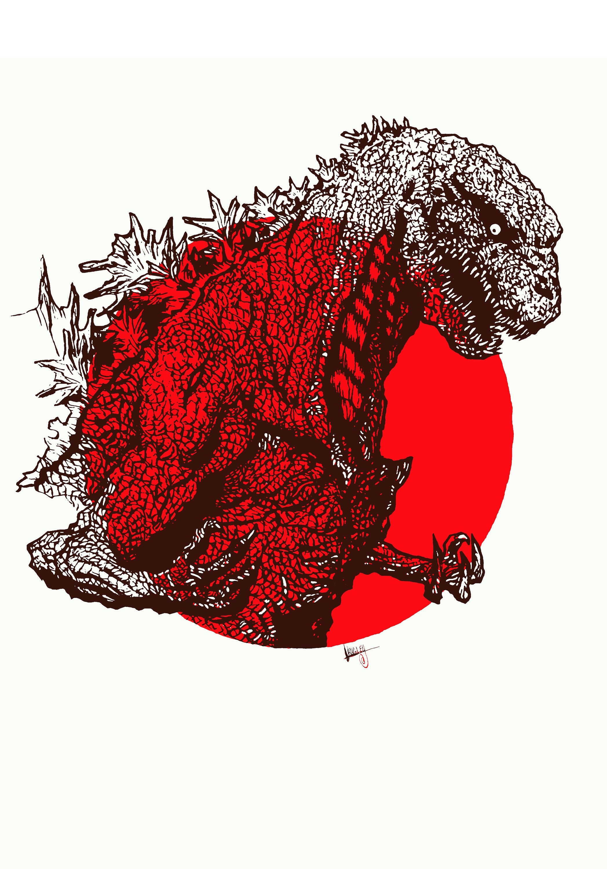 Shin godzilla wall