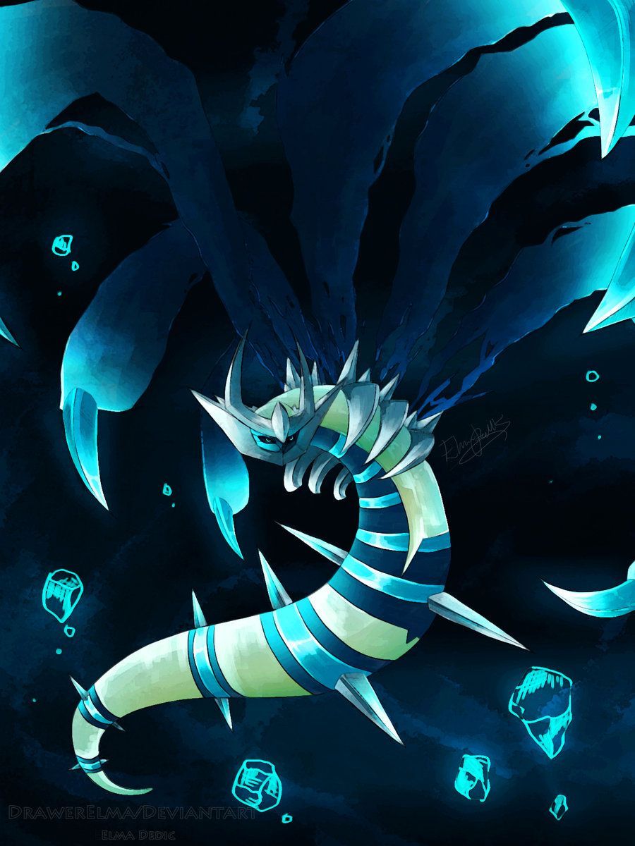 Shiny Giratina by LVSatix on DeviantArt