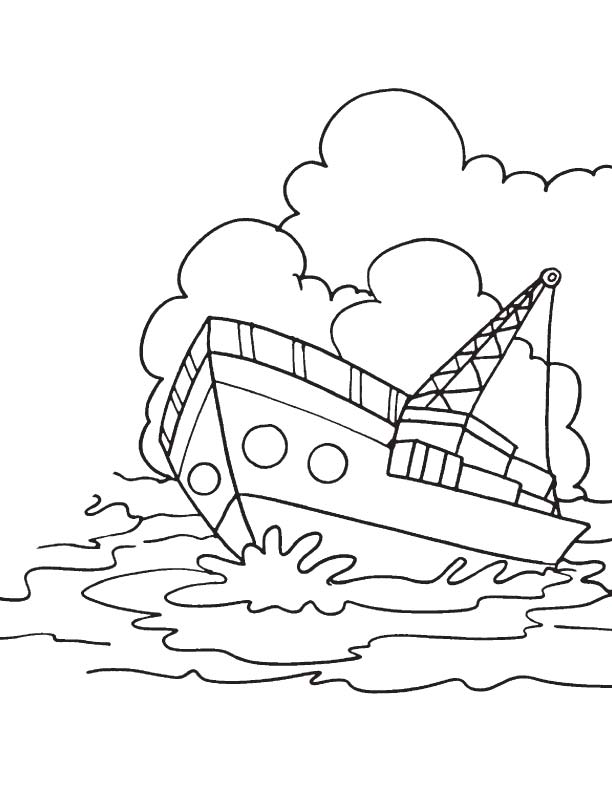 Container ship coloring page download free container ship coloring page for kids best coloring pages