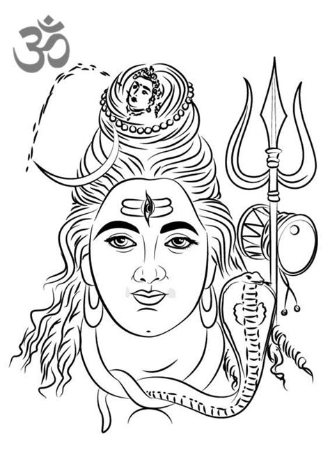 Lord shiva louring pages