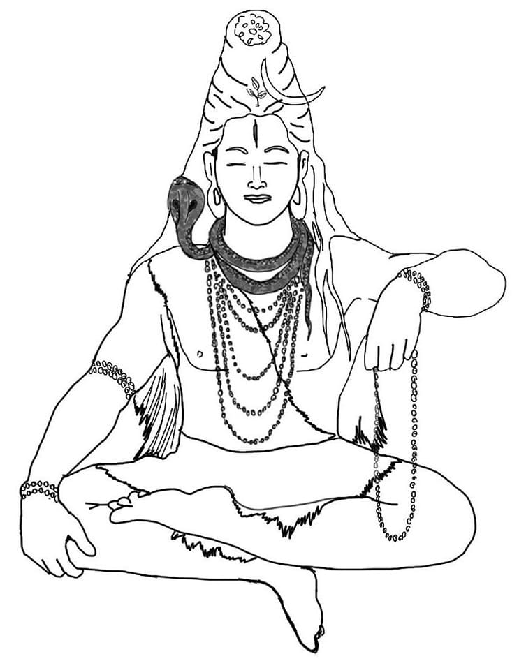 Lord shiva fãrbung seite