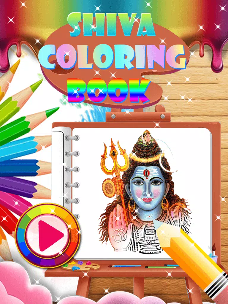 Lord shiva coloring book ð colors paint ð apk for android download