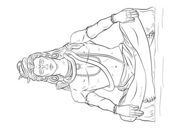 Lord shiva coloring picture by stevens social studies tpt