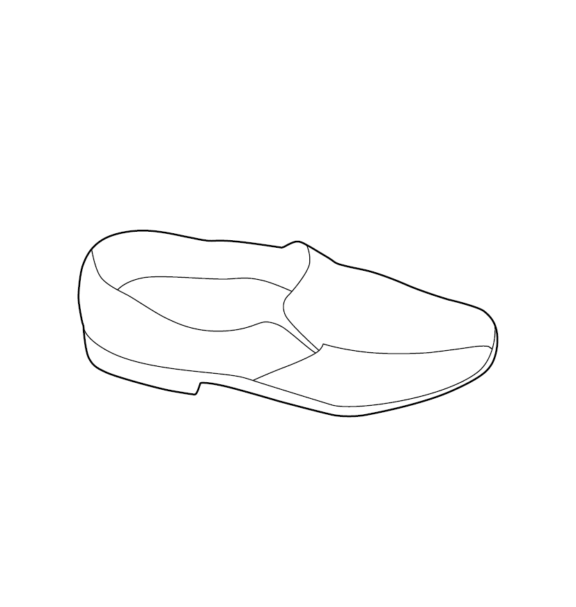 Shoe colouring page free colouring book for children â monkey pen store