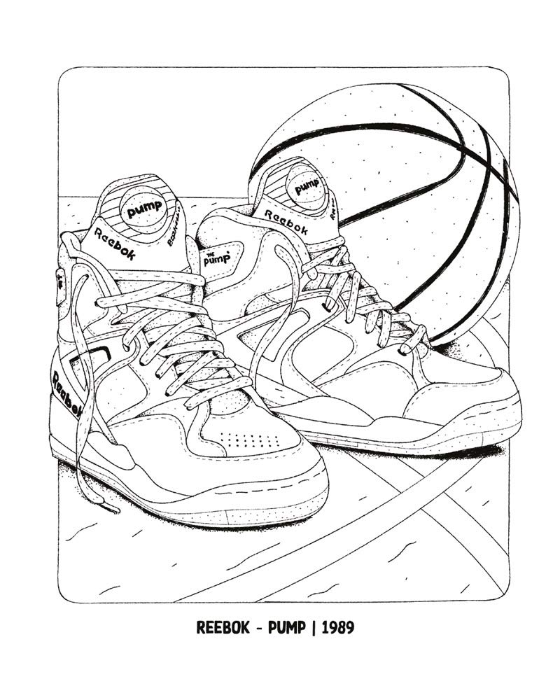 Sneaker coloring book stay wise