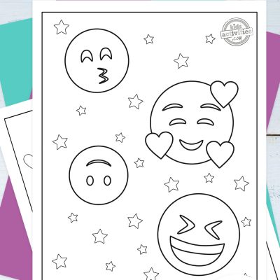 Super cute printable emoji coloring pages kids activities blog