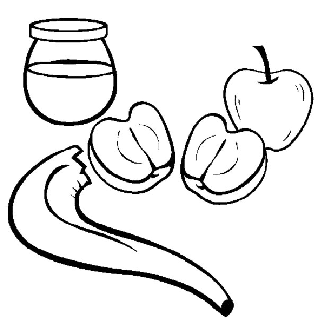 Rosh hashanah coloring pages