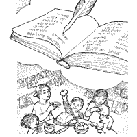 Rosh hashanah coloring pages