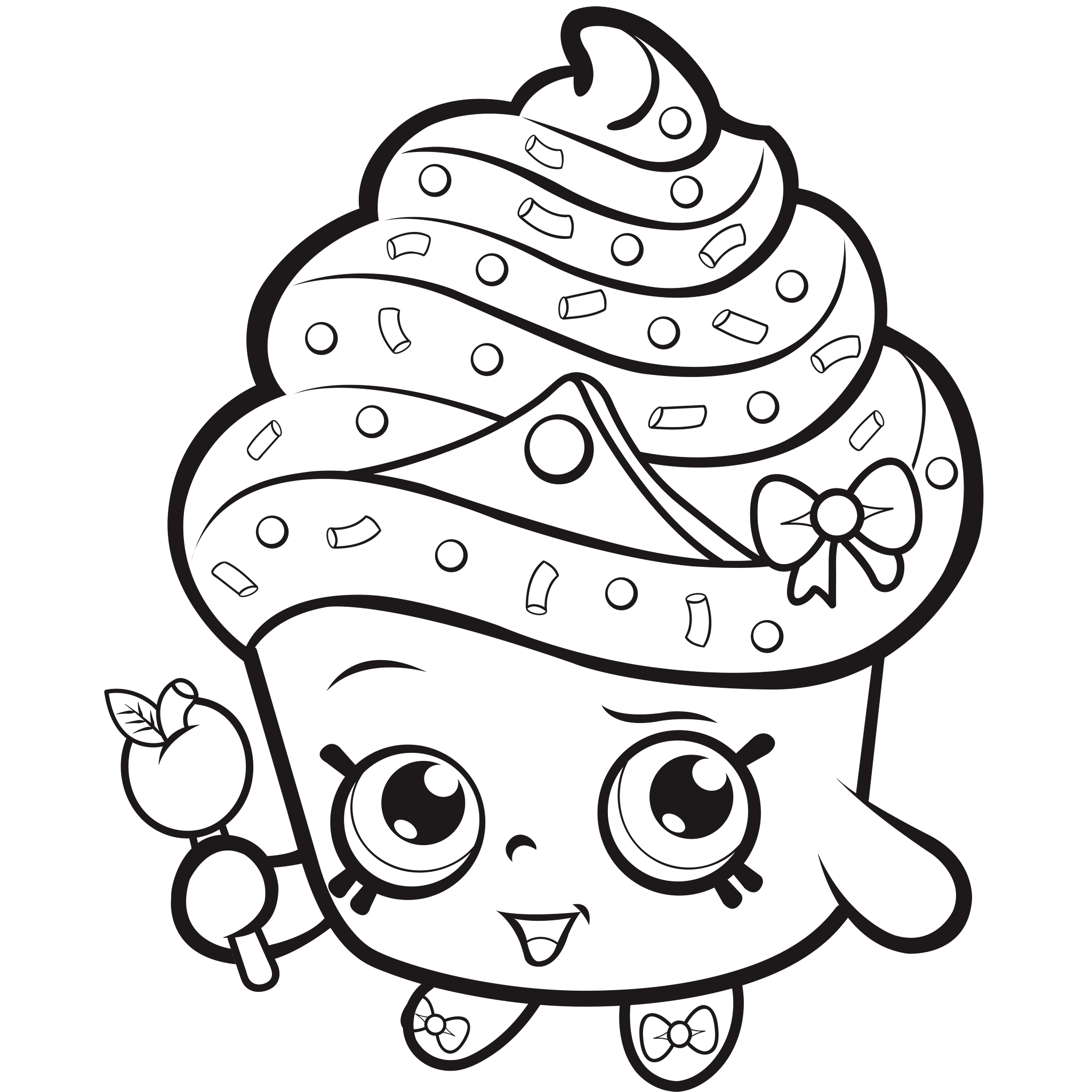 Shopkins coloring pages