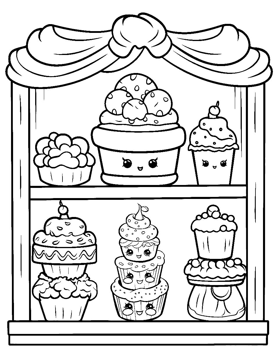 Shopkins coloring pages free printable sheets