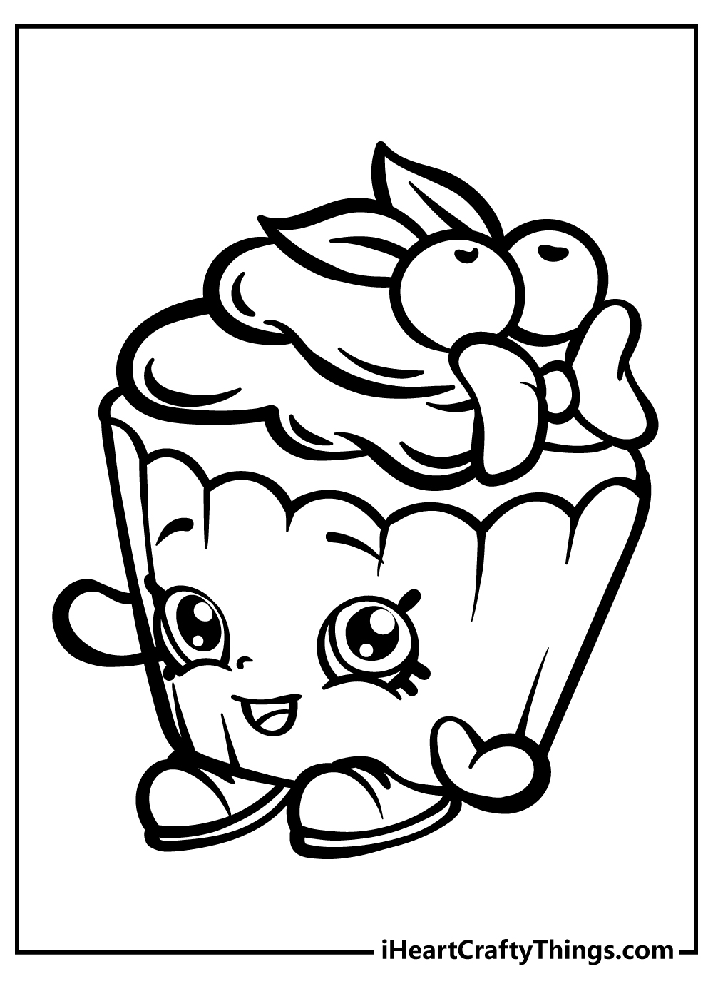 Shopkins coloring pages free printables