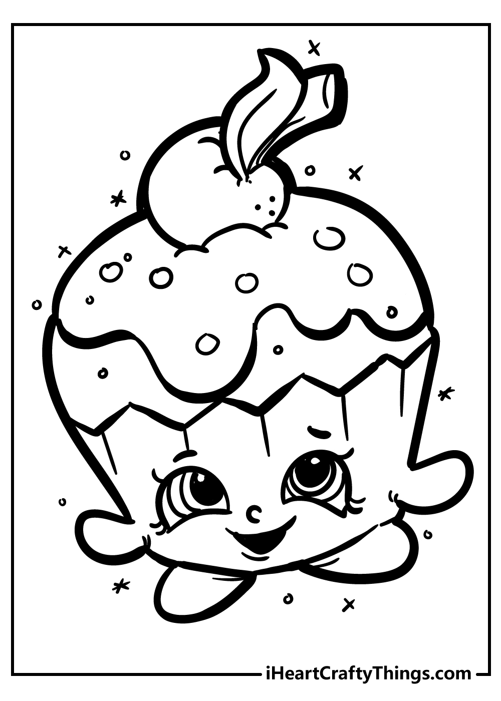 Shopkins coloring pages free printables