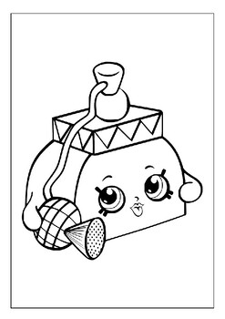 Explore colors with shopkins dolls printable coloring pages collection