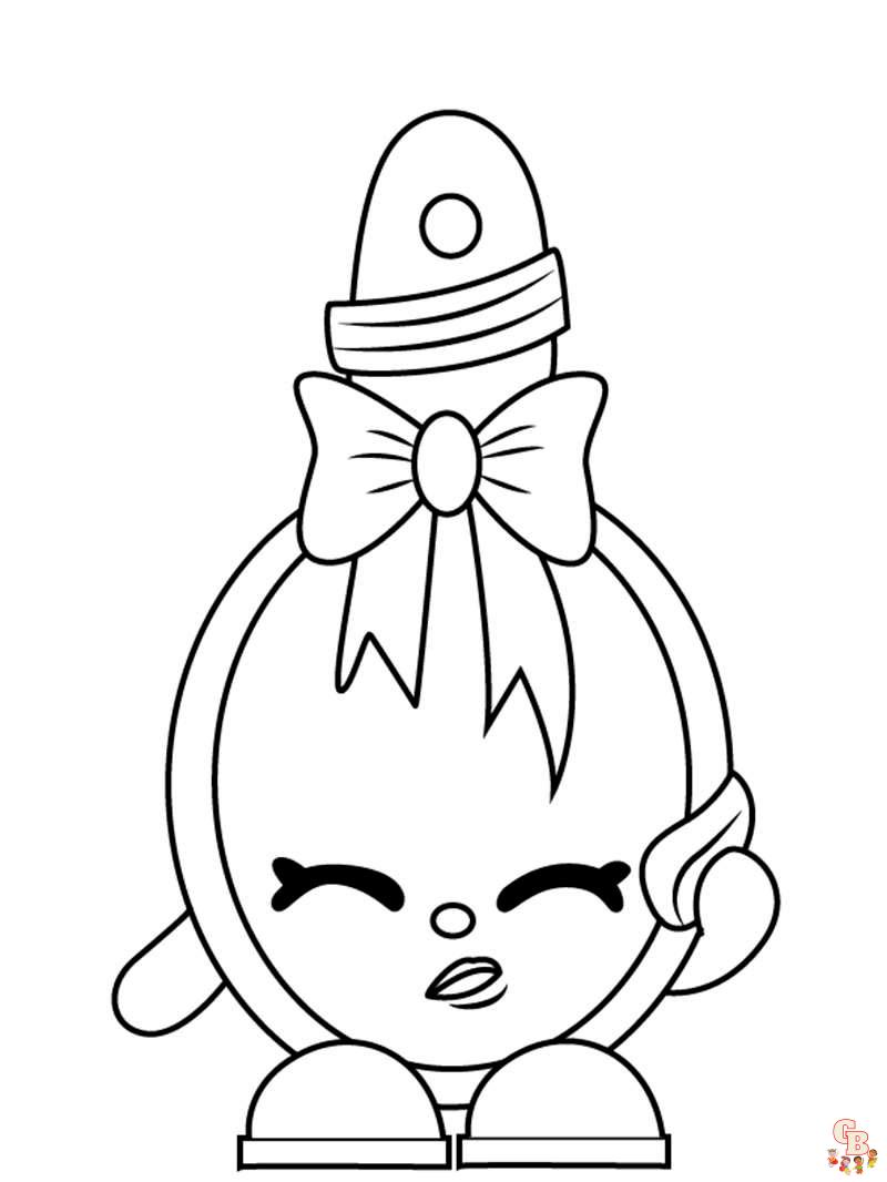 Shopkins coloring pages