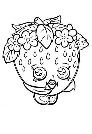 Free printable shopkins coloring pages sheets and pictures for adults and kids girls and boys