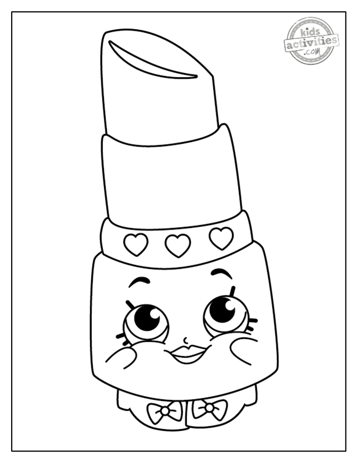 Printable shopkins printable coloring pages for kids kids activities blog