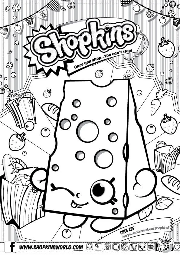 Shopkins coloring pages season