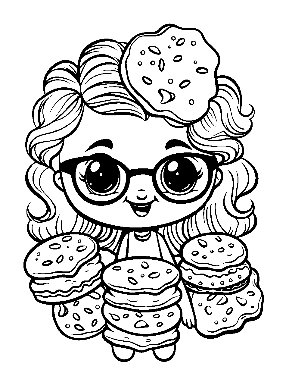 Shopkins coloring pages free printable sheets