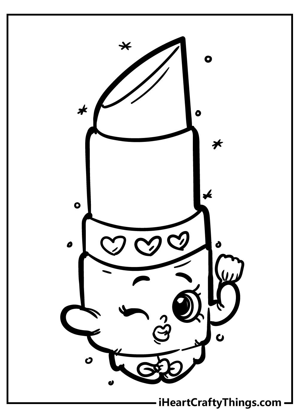 Shopkins coloring pages free printables