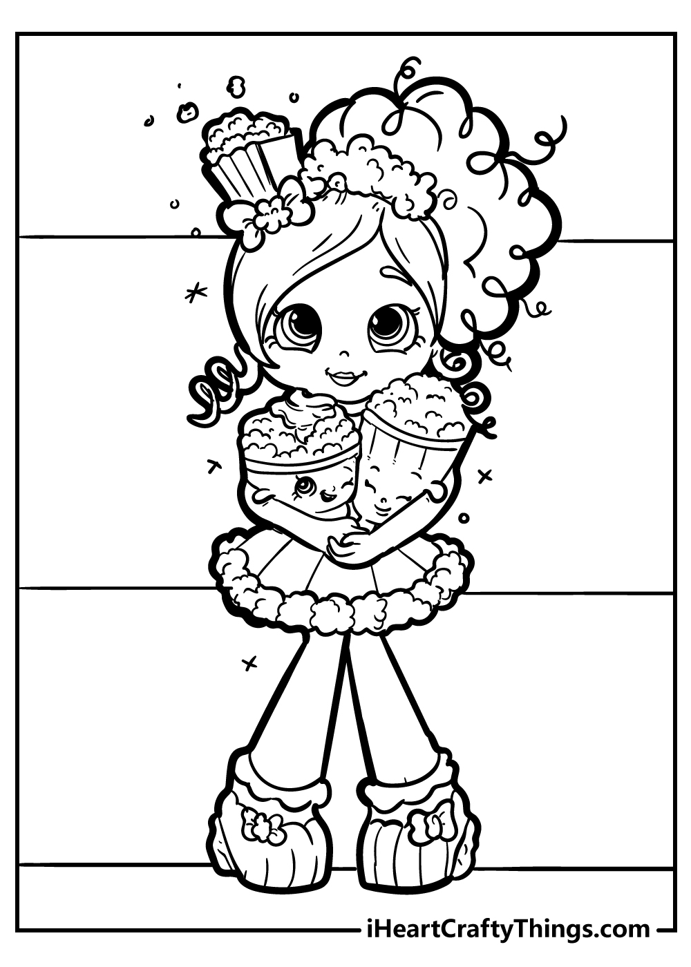 Shopkins coloring pages free printables