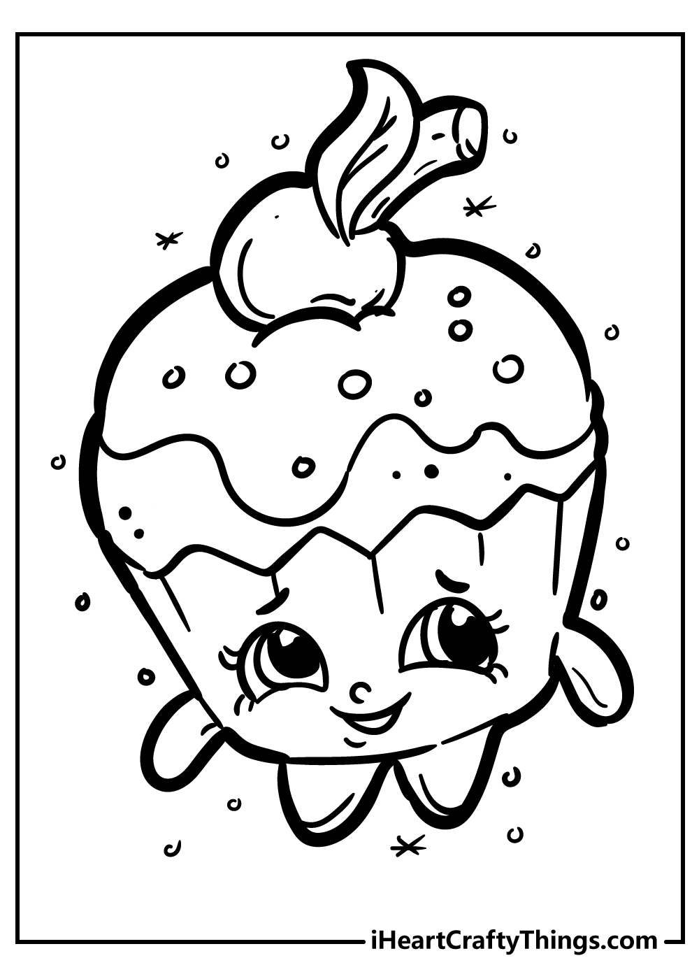 Shopkins coloring pages free printables