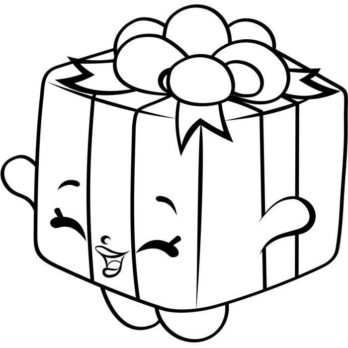 Gift and presents coloring pages pdf for kids