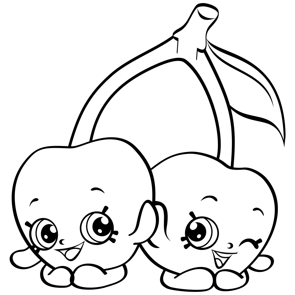 Shopkins coloring pages