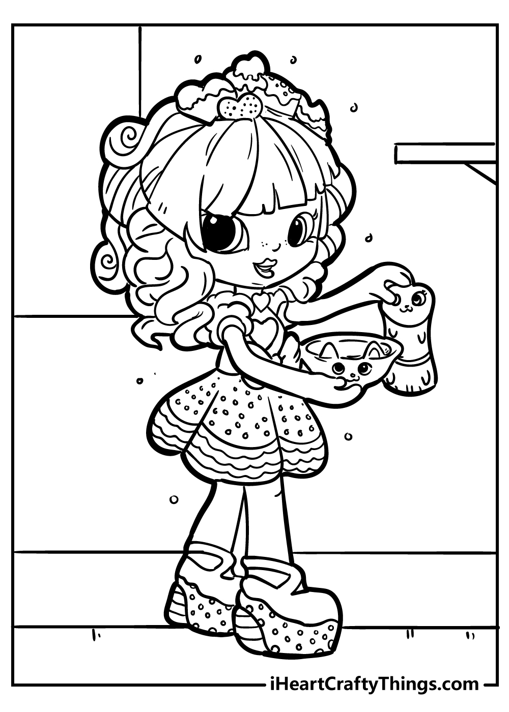 Shopkins coloring pages free printables