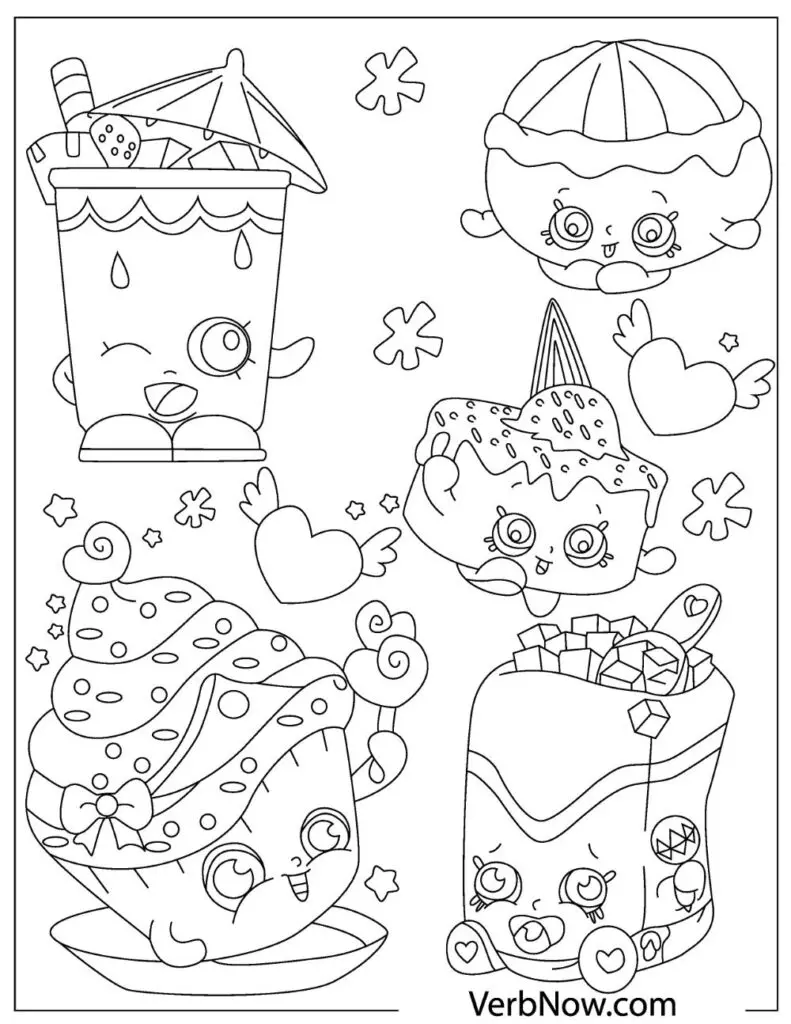 Free shopkins coloring pages for download pdf