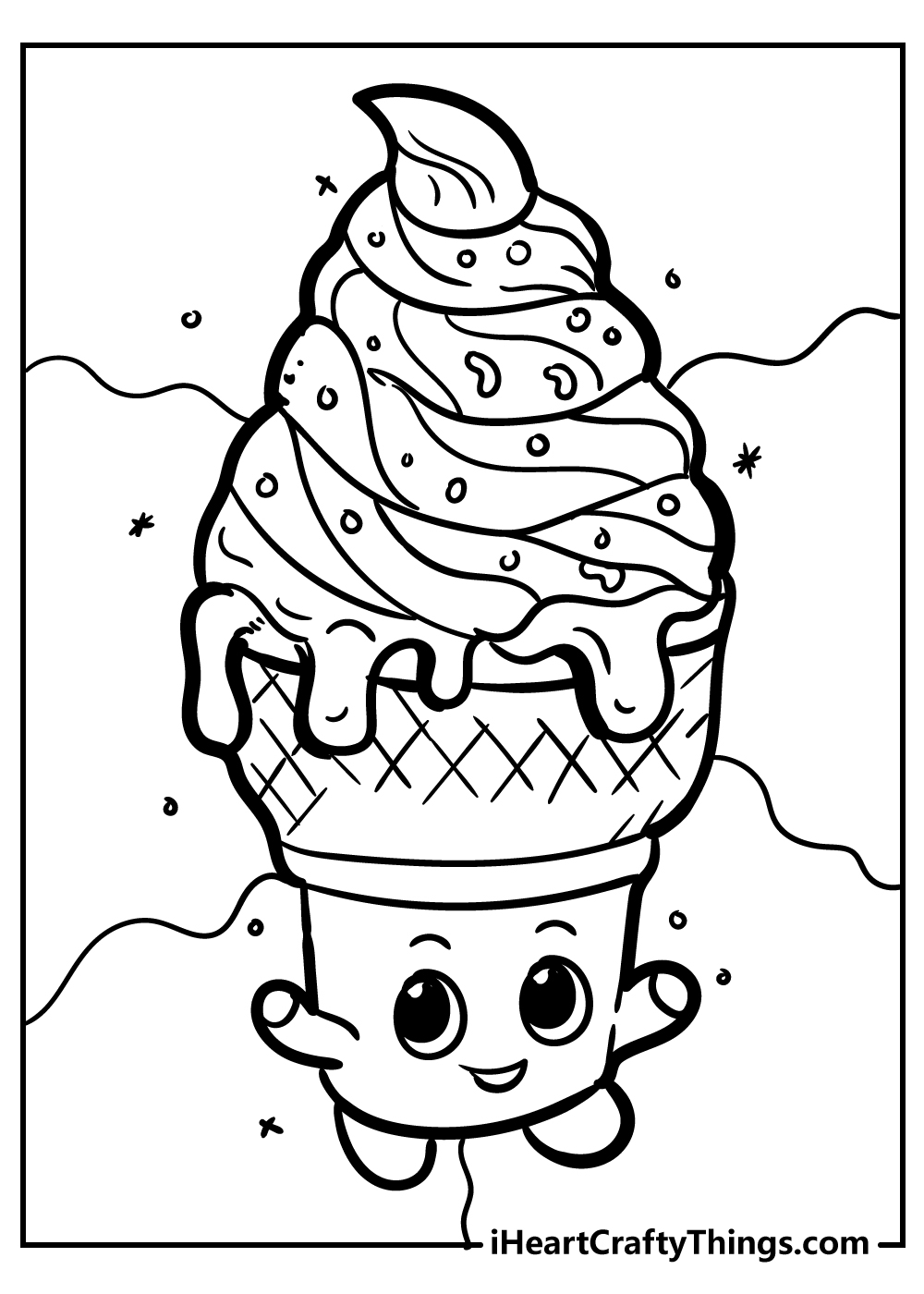 Shopkins coloring pages free printables