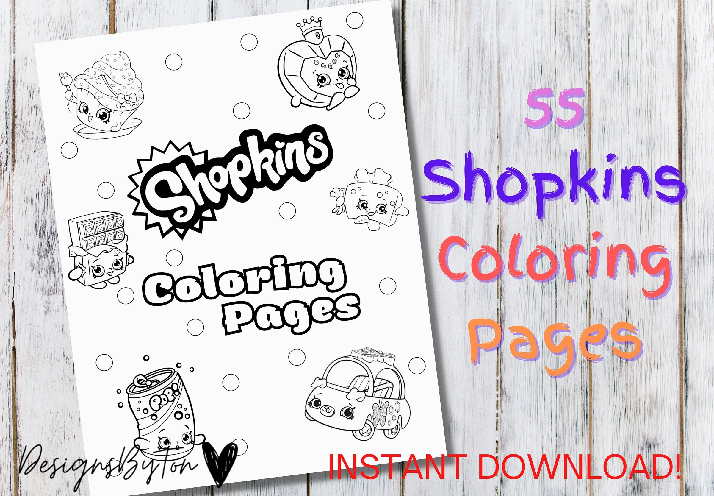 Shopkins coloring pages printable coloring book shopkins